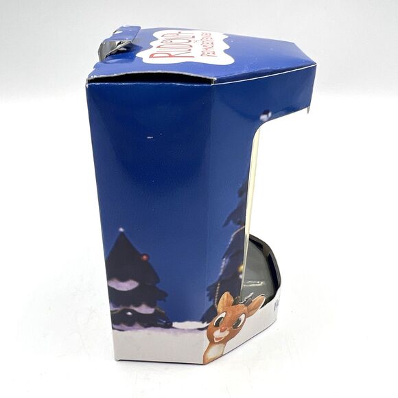 Enesco Rudolph the Red-Nosed Reindeer Santa Claus Holiday Ornament 2004 40th - Picture 6 of 8